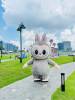 mascot-hoi-labubu-xam - ảnh nhỏ  1