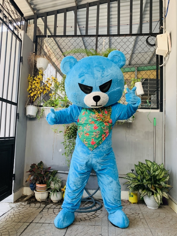 GẤU BAR XANH